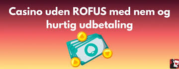 Casino Uden ROFUS Uden MitID Din Guide til Spiloplevelser